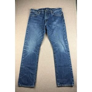 Polo Ralph Lauren Jeans Men's 36x32 Varick Slim Straight Low Rise Denim